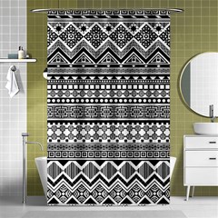 Aztec Pattern Design(1) Shower Curtain 48  X 72  (small)  by BangZart