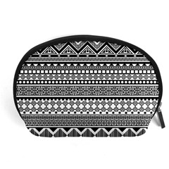 Aztec Pattern Design(1) Accessory Pouches (large)  by BangZart