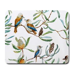 Australian Kookaburra Bird Pattern Large Mousepads by BangZart