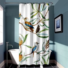 Australian Kookaburra Bird Pattern Shower Curtain 36  X 72  (stall)  by BangZart