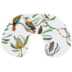 Australian Kookaburra Bird Pattern Travel Neck Pillows by BangZart