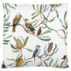 Australian Kookaburra Bird Pattern Standard Flano Cushion Case (two Sides) by BangZart