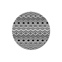 Aztec Design  Pattern Magnet 3  (round) by BangZart