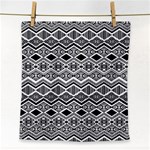 Aztec Design  Pattern Face Towel Front