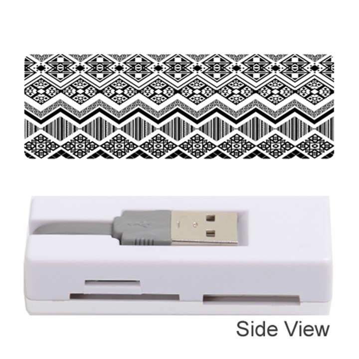 Aztec Design  Pattern Memory Card Reader (Stick) 