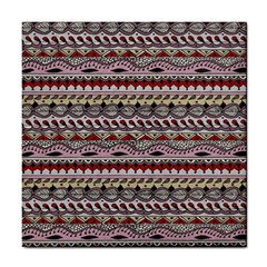 Aztec Pattern Art Tile Coasters by BangZart