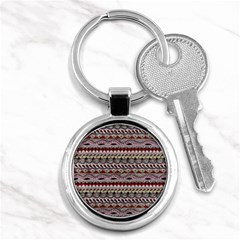 Aztec Pattern Art Key Chains (round)  by BangZart