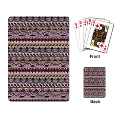 Aztec Pattern Art Playing Card by BangZart