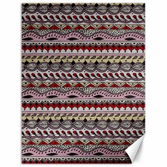 Aztec Pattern Art Canvas 18  X 24   by BangZart