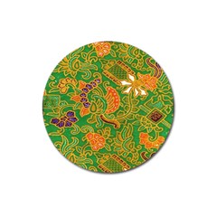 Art Batik The Traditional Fabric Magnet 3  (round) by BangZart