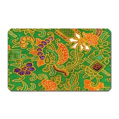 Art Batik The Traditional Fabric Magnet (rectangular) by BangZart