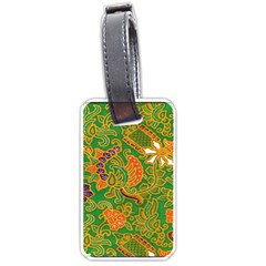 Art Batik The Traditional Fabric Luggage Tags (one Side)  by BangZart