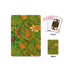 Art Batik The Traditional Fabric Playing Cards (mini)  by BangZart