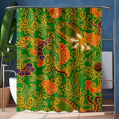 Art Batik The Traditional Fabric Shower Curtain 60  X 72  (medium)  by BangZart