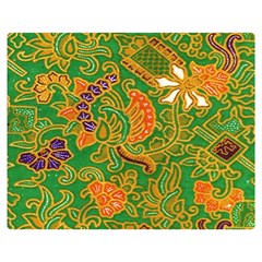 Art Batik The Traditional Fabric Double Sided Flano Blanket (medium)  by BangZart