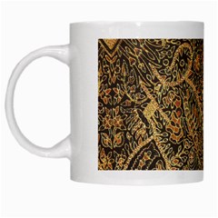 Art Indonesian Batik White Mugs by BangZart