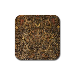 Art Indonesian Batik Rubber Coaster (square)  by BangZart