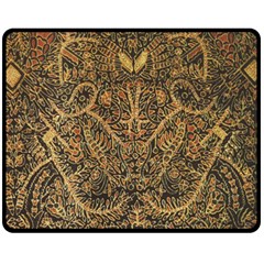 Art Indonesian Batik Fleece Blanket (medium)  by BangZart