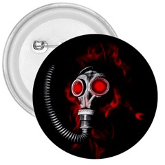 Gas Mask 3  Buttons by Valentinaart