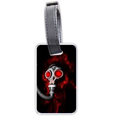 Gas Mask Luggage Tags (one Side)  by Valentinaart