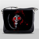 Gas mask Messenger Bags Front