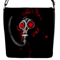 Gas Mask Flap Messenger Bag (s) by Valentinaart