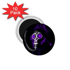 Gas Mask 1 75  Magnets (10 Pack)  by Valentinaart