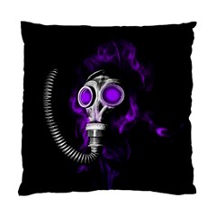 Gas Mask Standard Cushion Case (two Sides) by Valentinaart