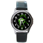 Gas mask Round Metal Watch Front