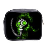 Gas mask Mini Toiletries Bag 2-Side Back