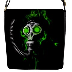 Gas Mask Flap Messenger Bag (s) by Valentinaart