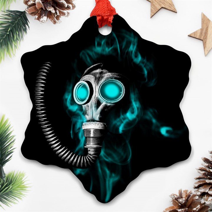 Gas mask Ornament (Snowflake)