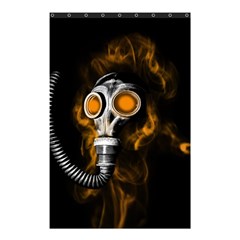 Gas Mask Shower Curtain 48  X 72  (small)  by Valentinaart