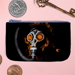 Gas Mask Large Coin Purse