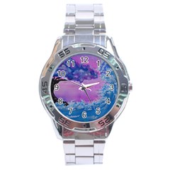 Rising To Touch You Stainless Steel Analogue Watch