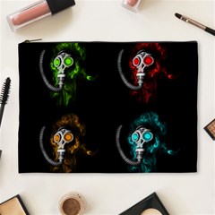 Gas Mask Cosmetic Bag (xl) by Valentinaart