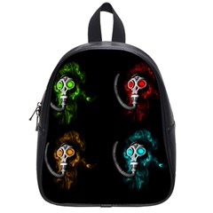 Gas Mask School Bags (small)  by Valentinaart