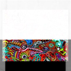 Art Color Dark Detail Monsters Psychedelic Rectangular Jigsaw Puzzl by BangZart