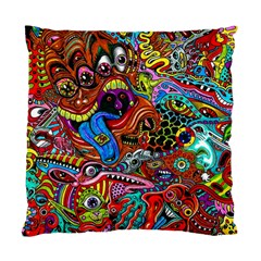 Art Color Dark Detail Monsters Psychedelic Standard Cushion Case (one Side) by BangZart