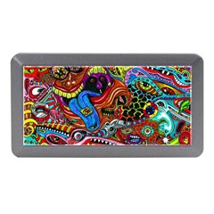 Art Color Dark Detail Monsters Psychedelic Memory Card Reader (mini) by BangZart