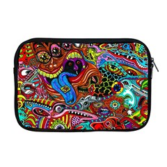 Art Color Dark Detail Monsters Psychedelic Apple Macbook Pro 17  Zipper Case by BangZart