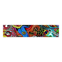 Art Color Dark Detail Monsters Psychedelic Velvet Scrunchie