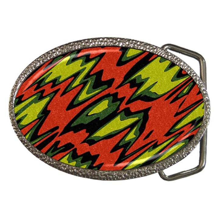 Distorted shapes                           Belt Buckle