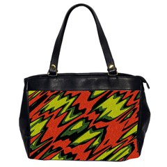 Distorted shapes                           Oversize Office Handbag (2 Sides)