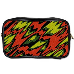 Distorted shapes                           Toiletries Bag (Two Sides)