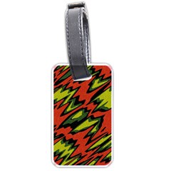 Distorted shapes                           Luggage Tag (one side)