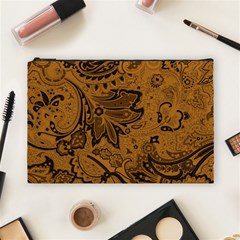 Art Traditional Batik Flower Pattern Cosmetic Bag (large)  by BangZart