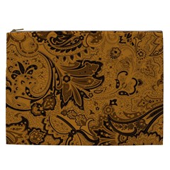 Art Traditional Batik Flower Pattern Cosmetic Bag (xxl)  by BangZart