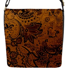 Art Traditional Batik Flower Pattern Flap Messenger Bag (s) by BangZart