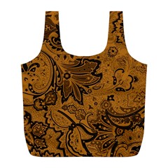 Art Traditional Batik Flower Pattern Full Print Recycle Bags (l)  by BangZart